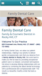 Mobile Screenshot of familydentalcarect.com